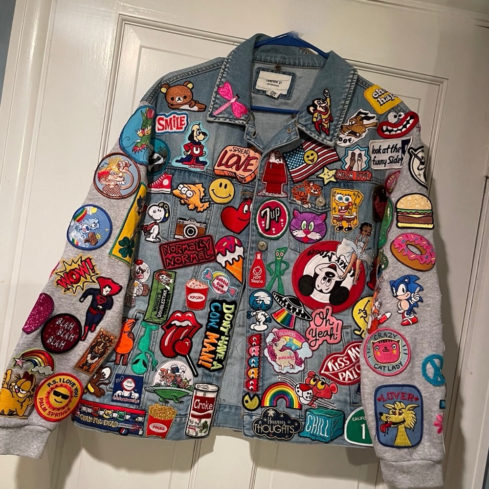 This is one of my custom jackets that I just wanted to share with you